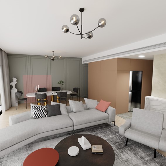 Lampa Wisząca HUNTER 4 Czarny/Grafitowy