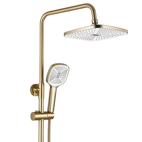 Zestaw Natryskowy ARGUS Złoty Szczotkowany