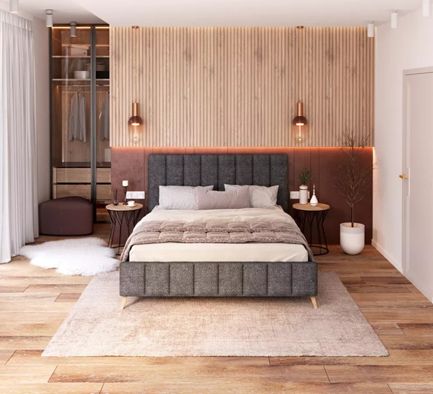 Łóżko Tapicerowane FRASCA 160x200