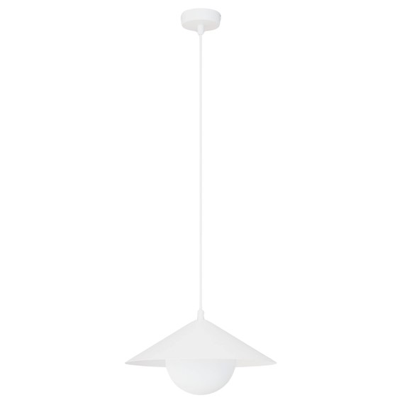 Lampa Wisząca MONO 1S Biały/Opal