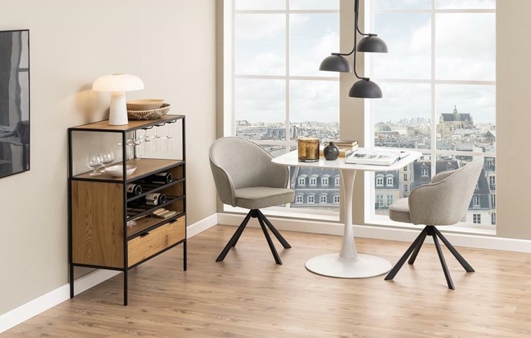 Stół MALTA Kwadratowy Biały