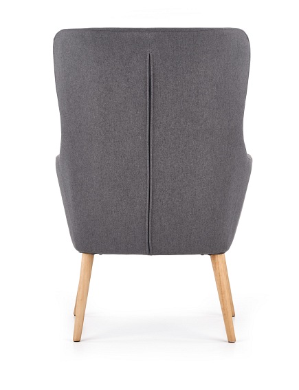 Fotel Wypoczynkowy COTTO Ciemny Popiel