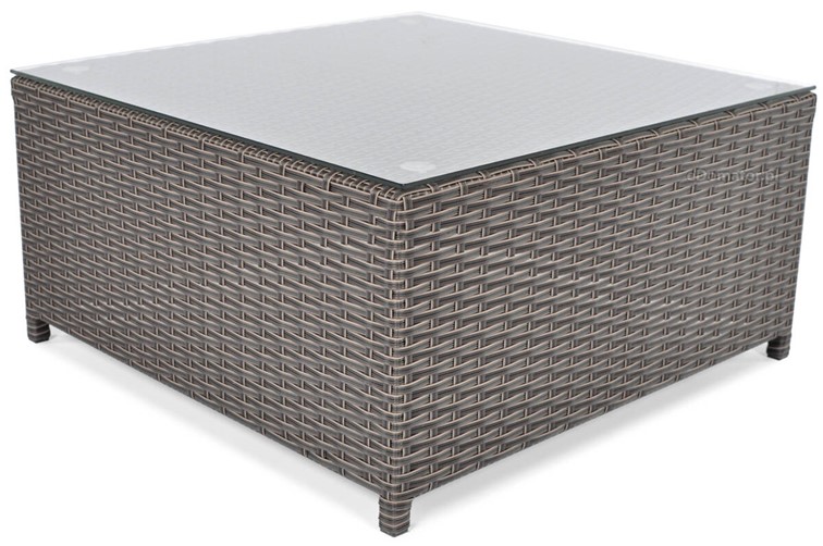 Zestaw Ogrodowy MALAGA SET 4 Osobowy Brązowy