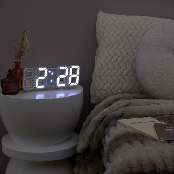 Zegarek Budzik Cyfrowy LED