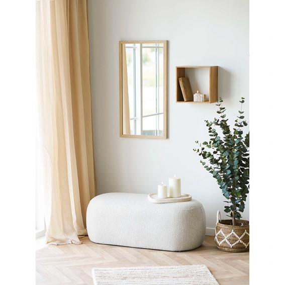 Lustro SCOTTSDALE 45x75cm Naturalny