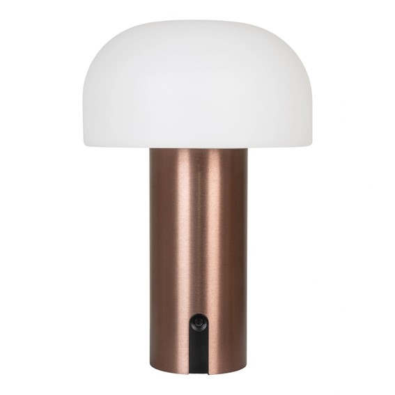 Lampa Ogrodowa SOHAM Miedziany/Biały