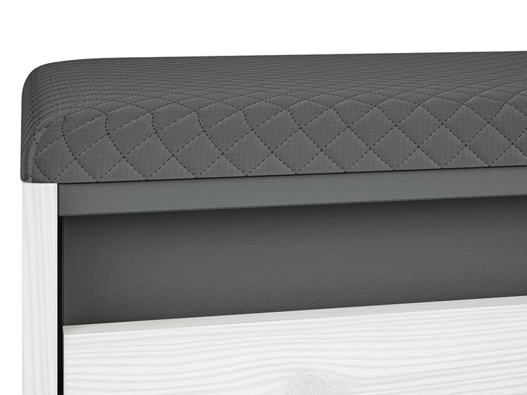 Szafka na Buty HYGA 01 Sosna Śnieżna/Antracyt