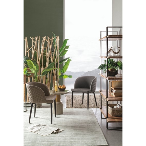 Stolik Kawowy NALIMA Fi50,5cm Beżowy