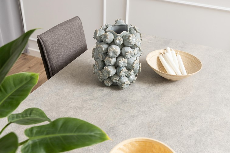 Stół HEAVEN 200x100cm Szary/Czarny