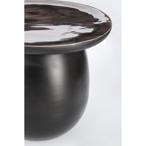 Stolik Kawowy ZAINAB fi40 Czarny