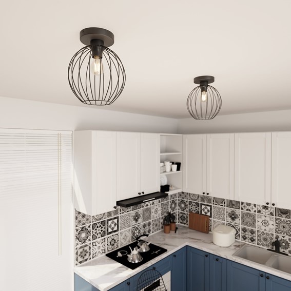 Lampa Sufitowa NEST 1 Czarny