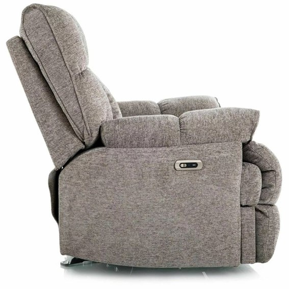 Fotel Rozkładany HOMER RAVEN Szary