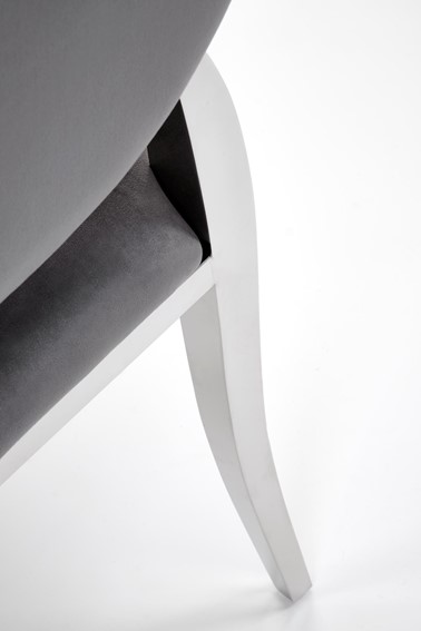 Krzesło K555 Popielaty/Srebrny