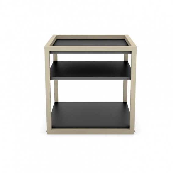 Stolik Kwadratowy Stk-Minides2-Color 50x50 Czarny/Beżowy