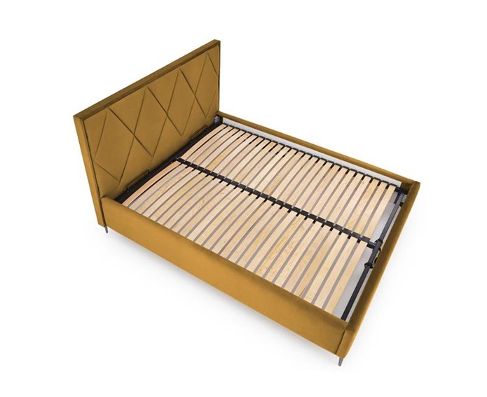 Wezgłowie W4 do Łóżka MODULO 160 Musztardowy