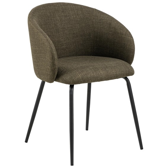 Krzesło ELEONOR Oliwkowe Basel 77