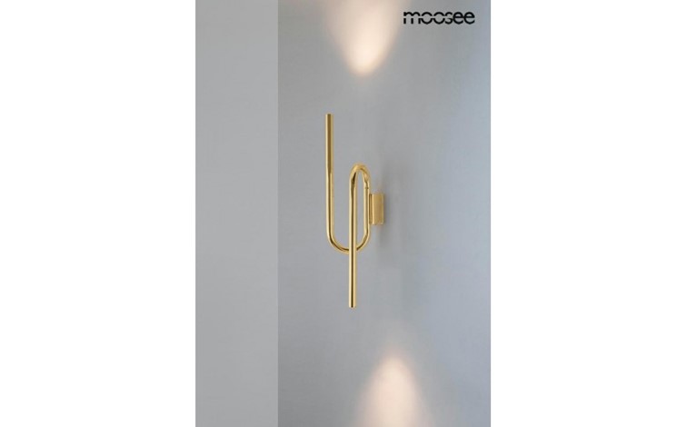 Lampa Ścienna MACAROON Złoty