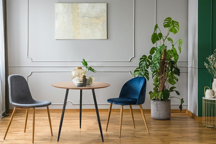 Stół SOTTILE fi80 Dąb