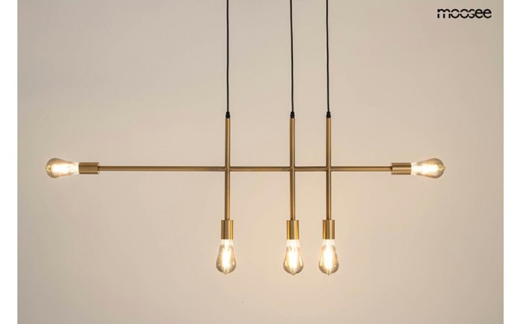 Lampa Wisząca RIVA 5 Złoty