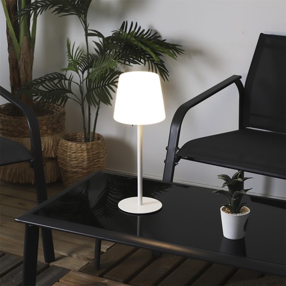 Lampa Stołowa USB Biały