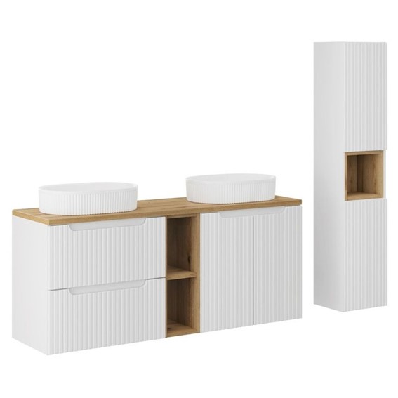 Zestaw Meblowy BEYOND 140cm Biały Mat