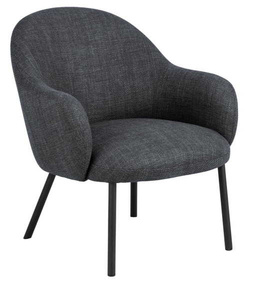 Fotel SPENCER Ciemny Szary Basel 19