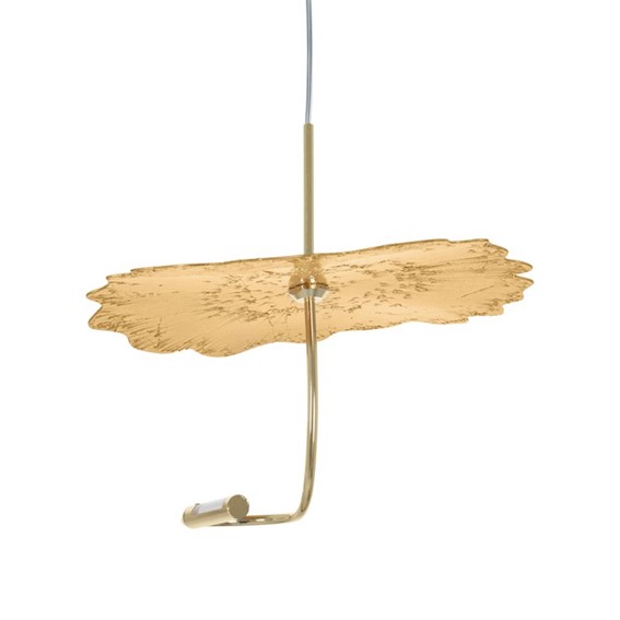 Lampa Wisząca LEAFS Złoty