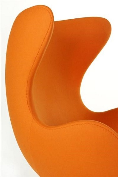 Fotel Jajo 66x78x106 Pomarańczowy Kaszmir Premium 11