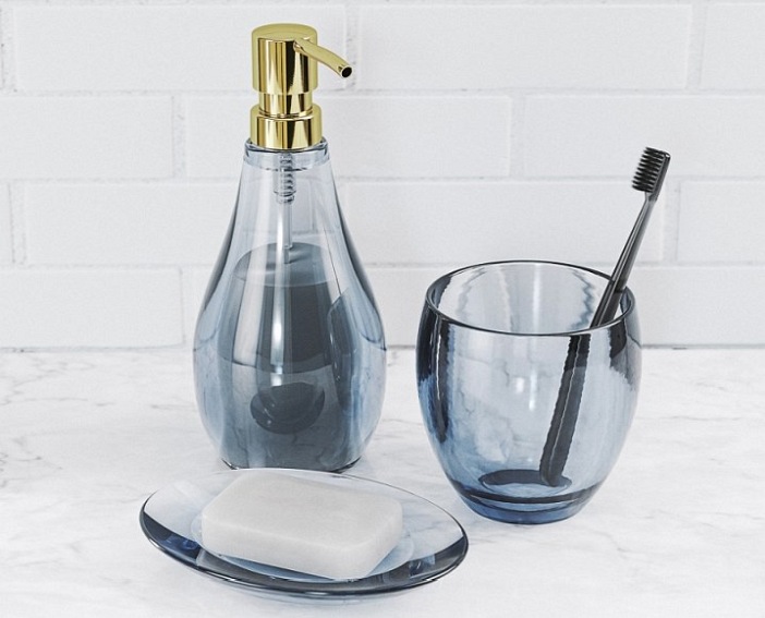 Mydelniczka DROPLET Niebieski