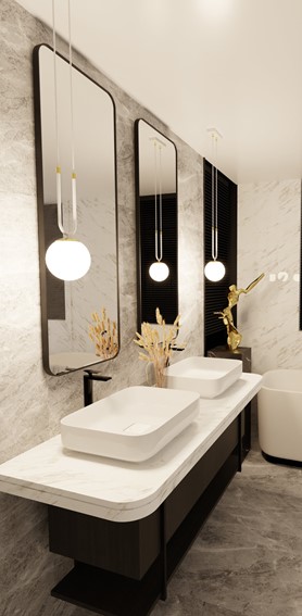 Lampa Wisząca GLAM 1 Biały/Opal