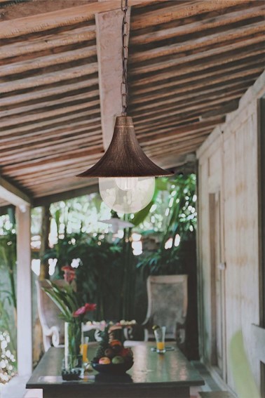 Lampa Wisząca Zewnętrzna BOSTON K-8126 Czarny/Złoty