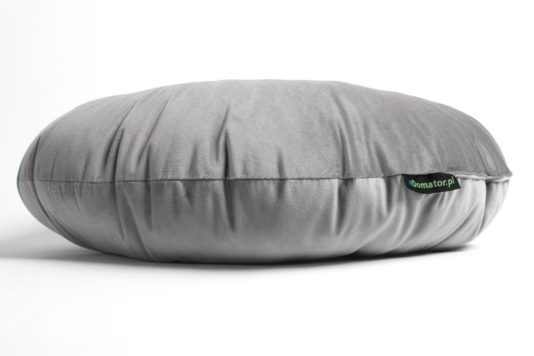 Okrągła Poduszka OLIWIA 40cm Szary