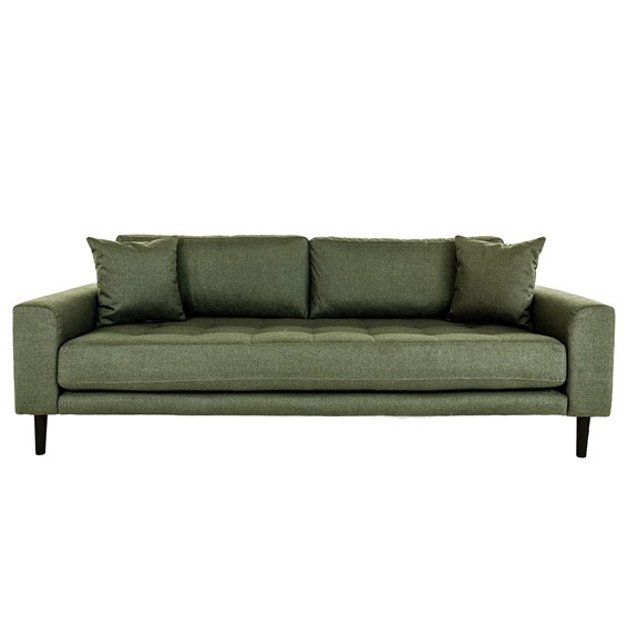 Sofa Trzyosobowa LIDO Zielony/Czarny