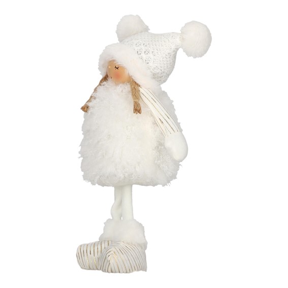 Figurka Dekoracyjna Dziewczynka ŚNIEŻYNKA 33cm