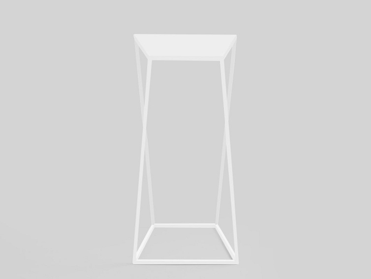 Stolik  Zak Metal 30x30 Biały