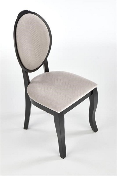 Krzesło VELO Czarny/Beżowy