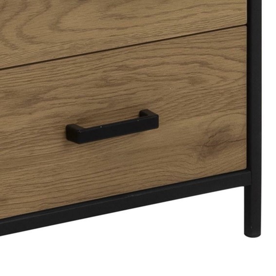 Słupek z Szufladami SEAFORD Naturalny