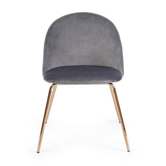 Krzesło TANYA VELVET Szary