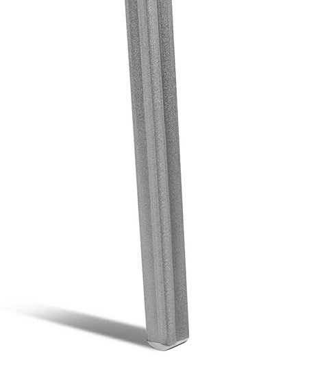 Krzesło ARES Niebieski/Srebrny