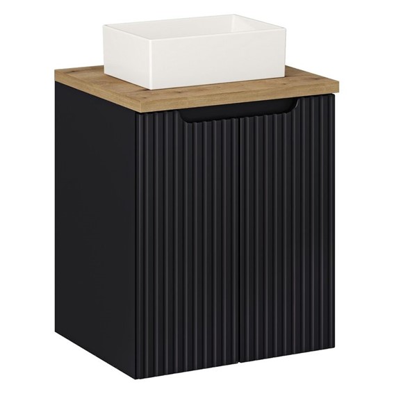 Zestaw Meblowy GAJA 50cm Dąb Wotan/Czarny Mat