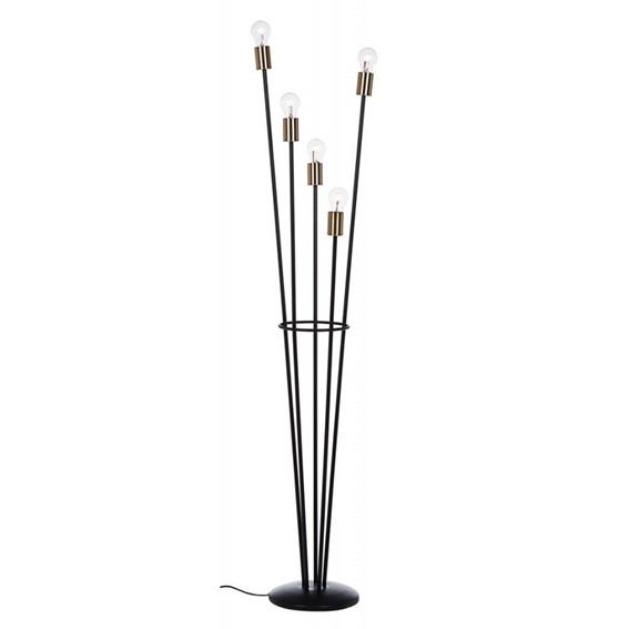 Lampa Podłogowa TORCH Czarny