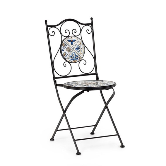 Krzesło Ogrodowe MYKONOS Czarny