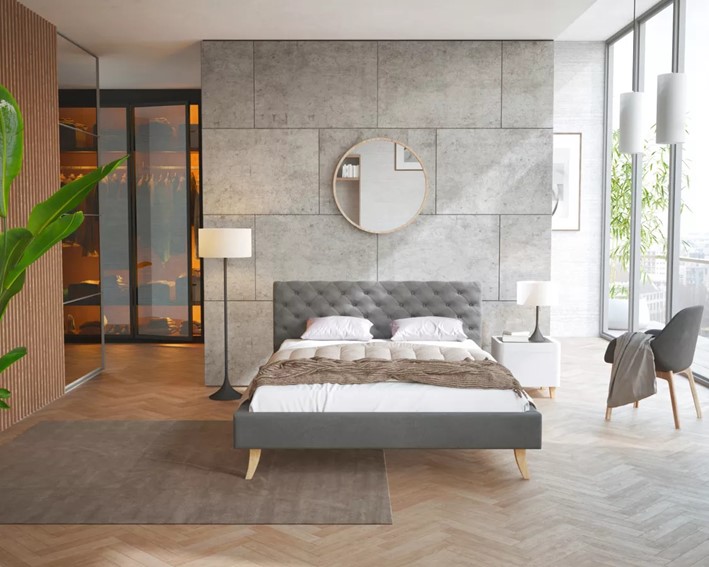 Łóżko Tapicerowane KALIFORNIA 140x200