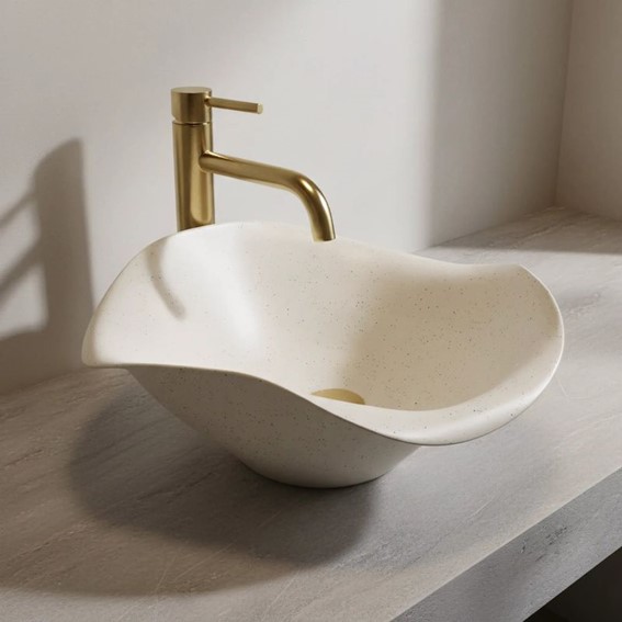 Umywalka Nablatowa HM-35B Beżowy