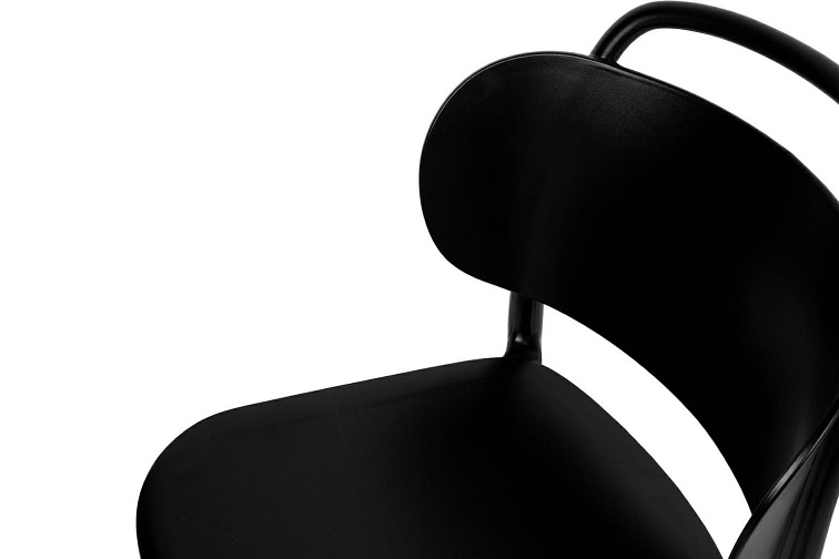 Krzesło Marie 49x54x84 Czarny/Polipropylen