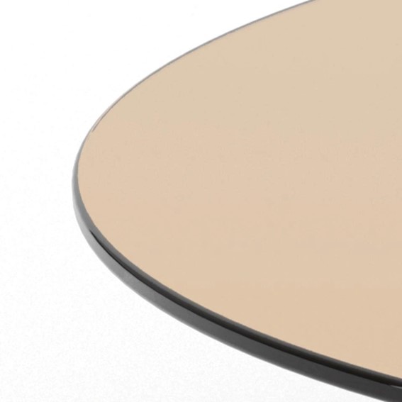 Stolik SAMOS fi80 Brązowy