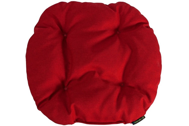 Poduszka na Krzesło KAMILA 40cm Czerwony