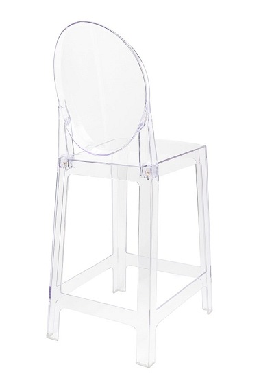 Krzesło Barowe VICTORIA Transparentny