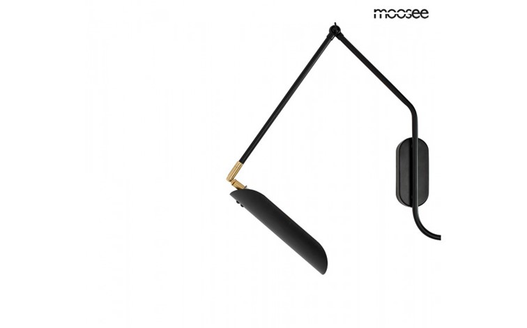 Lampa Ścienna TENTA Czarny