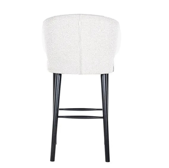 Krzesło Barowe INDIGO BOUCLE 78 Biały